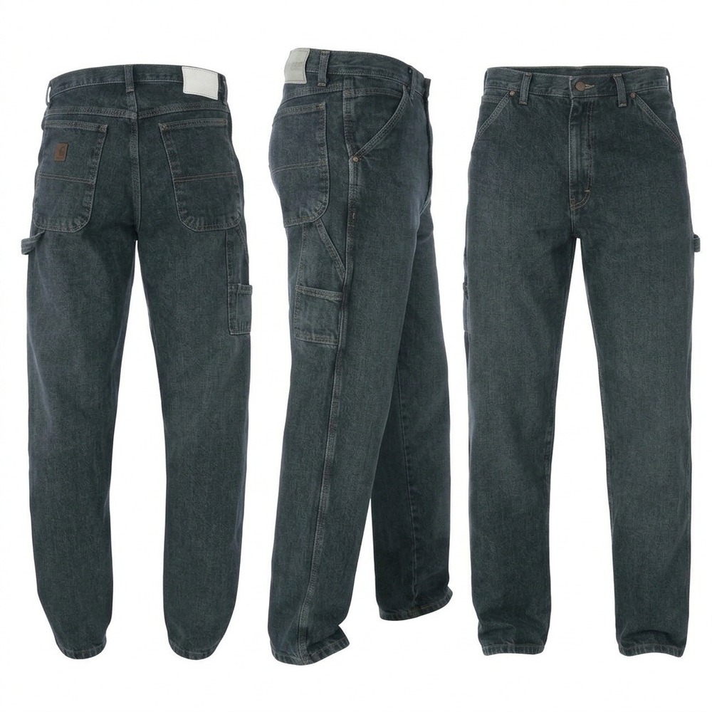 Wrangler Rugged Wear Carpenter Jeans Mens 36x32 Dark Quartz 32001DK Workwear